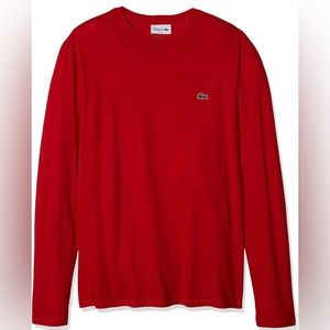 Lacoste crew neck long sleeve T-shirt